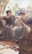 Alma-Tadema, Sir Lawrence Unwelcome Confidence (mk23) France oil painting artist